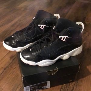 Kids size 3 youth Jordan sneakers